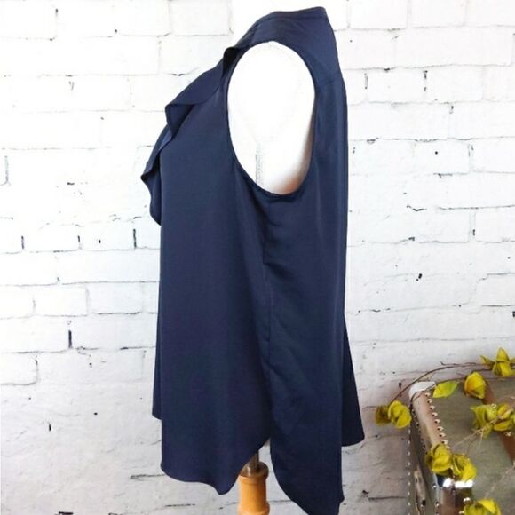 💙3 for $30💙 Jones New York blue Sleeveless Top - Picture 2 of 5